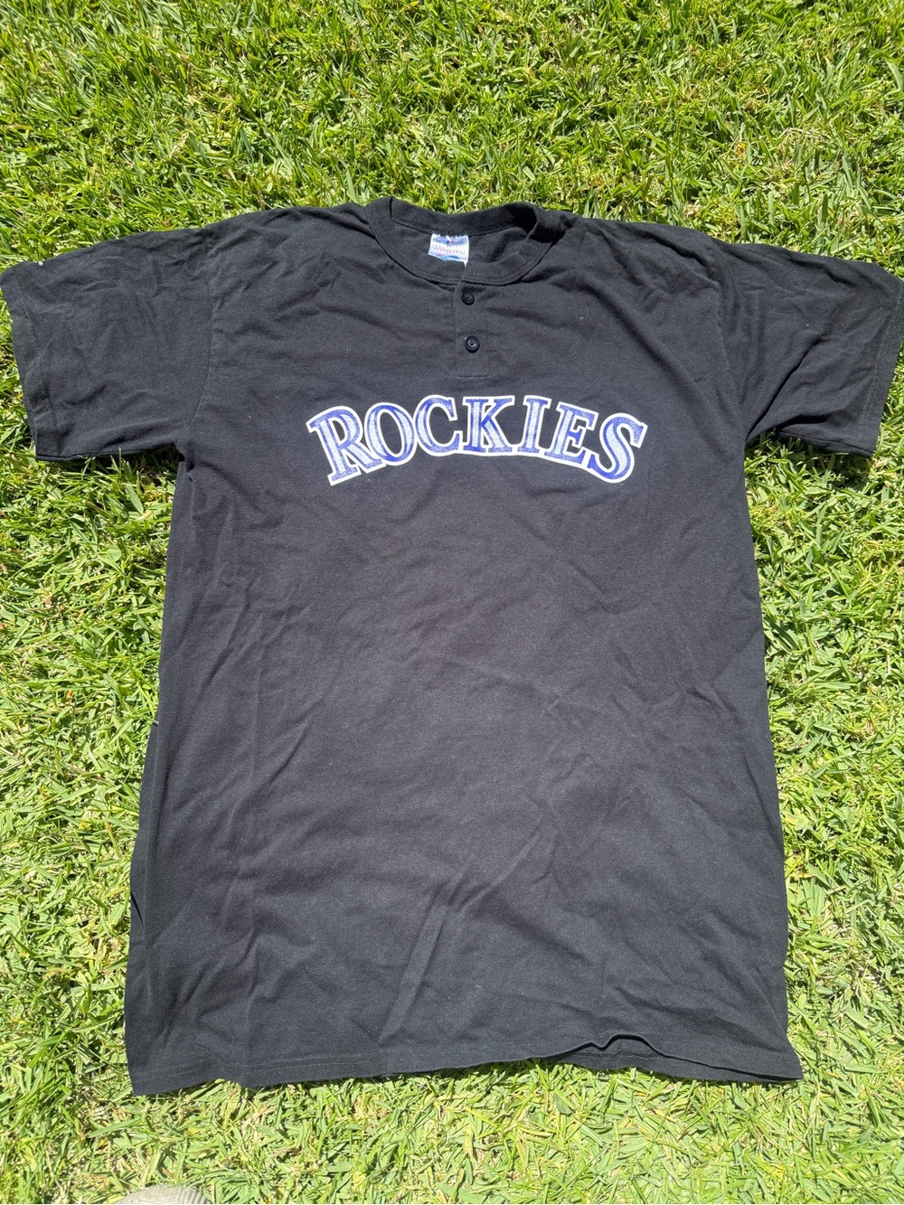 MLB Colorado Rockies Pullover Shirt/Jersey Genuine Merchandise Majestic Size XL
